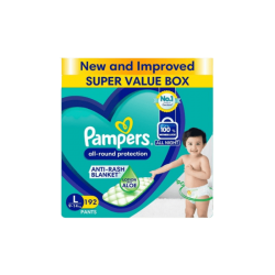 Pampers All Round Protection (192 Pants, L, 9-14 kg)