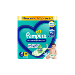 Pampers All Round Protection (22 Pants, M, 7-12 kg)