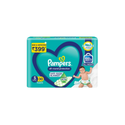Pampers All Round Protection (30 Pants, S, 4 - 8 Kg)