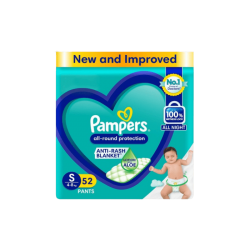 Pampers All Round Protection (52 Pants, S, 4 - 8 Kg)