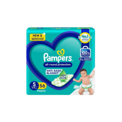 Pampers All Round Protection (56 Pants, S, 4 - 8 Kg)