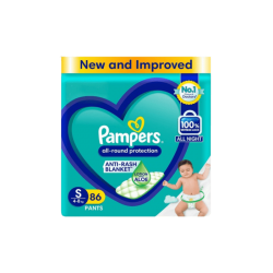 Pampers All Round Protection (86 Pants, S, 4 - 8 Kg)