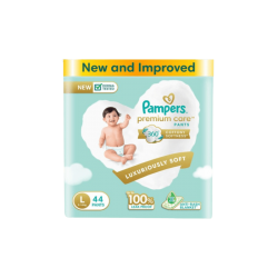 Pampers Premium Care (44 Pants, L, 9-14 kg)
