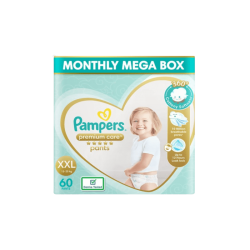 Pampers Premium Care (60 Pants, XXL, 15-25 kg)
