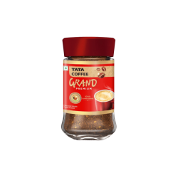 Tata Coffee Grand Premium Flavoured Soluble Coffee Powder (Jar) - 45 Gram