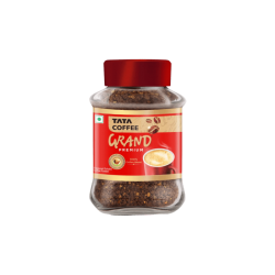 Tata Coffee Grand Premium Flavoured Soluble Coffee Powder (Jar) - 90 Gram
