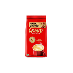 Tata Coffee Grand Premium Flavoured Soluble Coffee Powder (Pouch) - 200 Gram