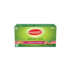 Wagh Bakri Green Tea Shudh Kahwa 25 Tea Bags - 62.5 Gram