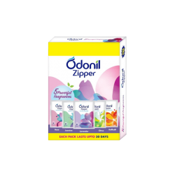 Odonil Zipper 5 Powerful Fragrance (5 x 10 g) - 50 Gram