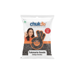 Chukde Tukmaria Seeds (Sabja Seeds) Basil Seeds - 100 Gram