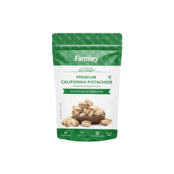 Farmley Premium California Roasted and Salted Pistachios (Pista) - 200 Gram