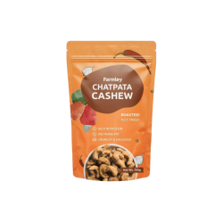 Farmley Premium Chatpata Flavoured Roasted Dry Nut Cashew (Kaju) - 200 Gram