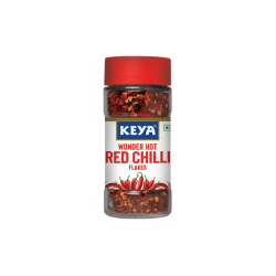 Keya Wonder Hot Red Chilli Flakes - 40 Gram
