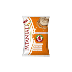 Patanjali Rice Bran Oil (Pouch) - 1 Litre