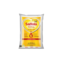 Saffola Total Heart Pro Edible Oil (Pouch) - 1 Litre