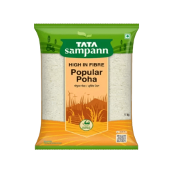 Tata Sampann High In Fibre Popular Thick Poha - 1 Kilogram