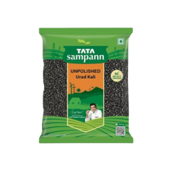 Tata Sampann Unpolished Kali Urad (Sabut) - 1 Kilogram