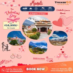 Manali & Kasol Valentine's Day  Celebration ( Per Couple Price)
