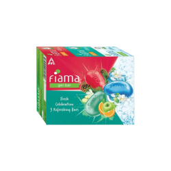Fiama Fresh Celebration Refreshing Gel Bars (3 x 125 g) - 375 Gram