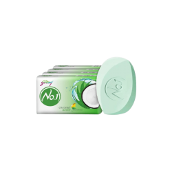 Godrej No.1 Coconut Neem Soap (4 x 150 g) - 600 Gram