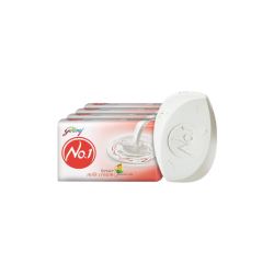 Godrej No.1 Kesar Milk Cream Soap (4 x 150 g) Buy 3 Get 1 Free - 600 Gram
