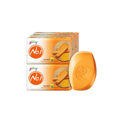 Godrej No.1 Sandal Turmeric Soap (6 x 150 g) - 900 Gram