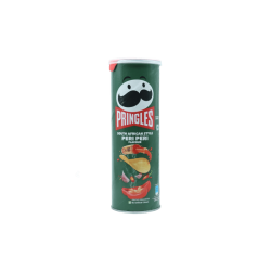 Pringles South African Style Peri Peri Flavour Potato Crisps - 102 Gram