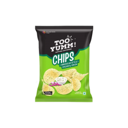 Too Yumm American Style Cream & Onion Potato Chips - 92 Gram