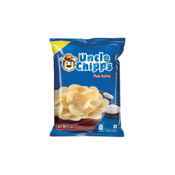 Uncle Chipps Plain Salted Potato Chips - 48 Gram